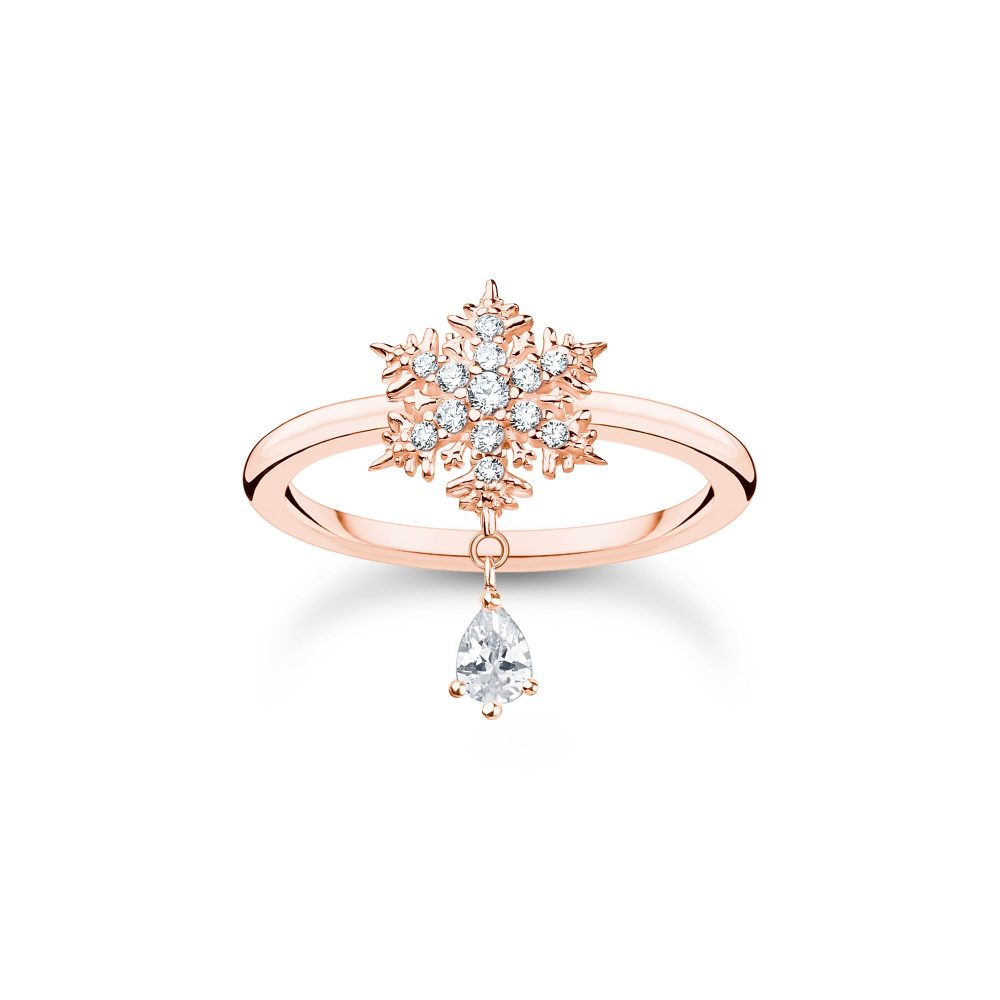 Thomas Sabo Ring - Schneckflocke - TR2414-416-14