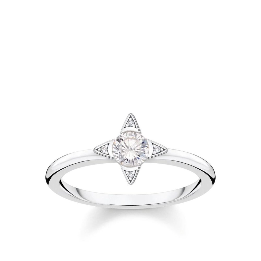 Thomas Sabo Ring - Weisse Steine - TR2268-051-14