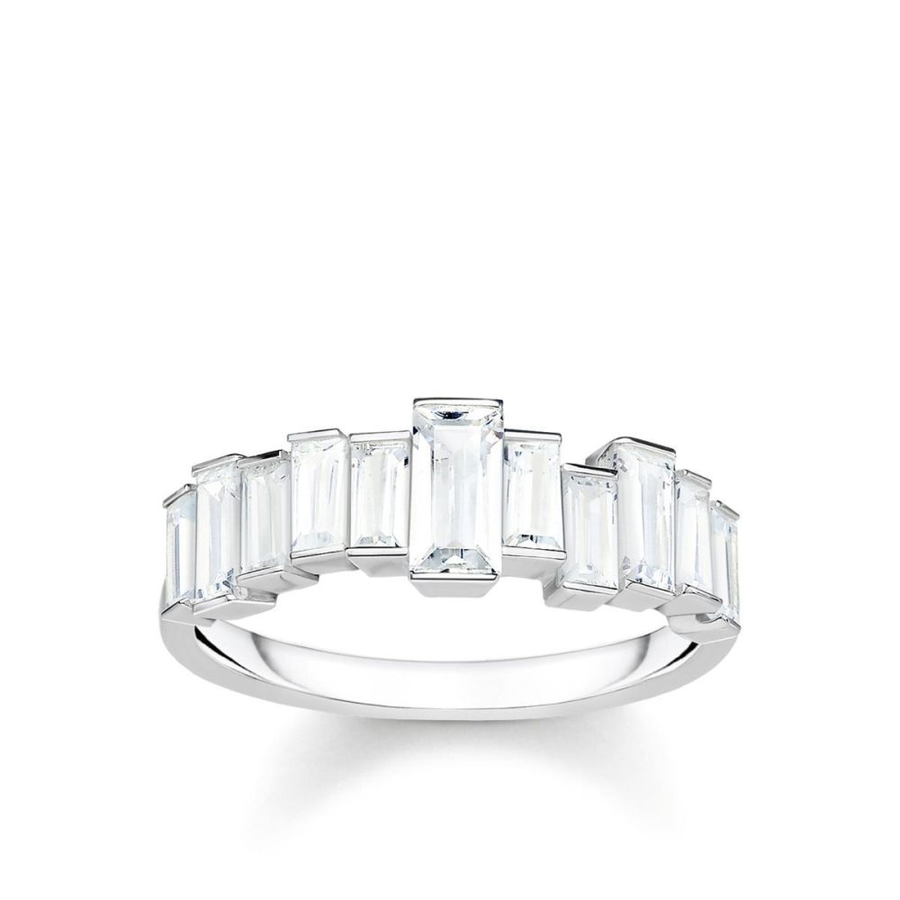 Thomas Sabo Ring - Weisse Steine - TR2269-051-14