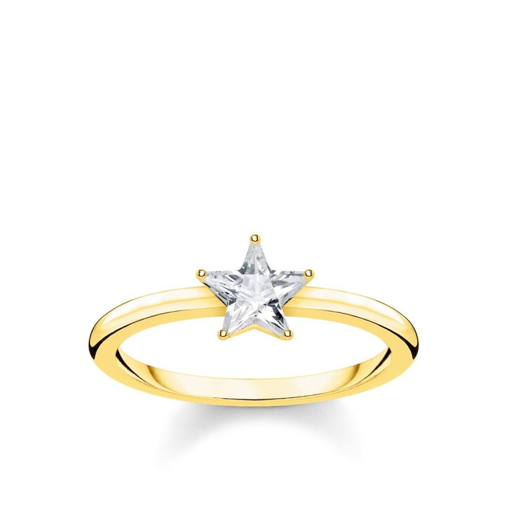 Thomas Sabo Ring - Funkelnder Stern - TR2270-414-14