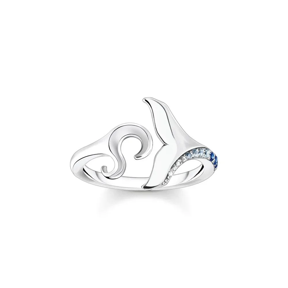 Thomas Sabo Ring - Schwanzflosse - TR2385-644-1