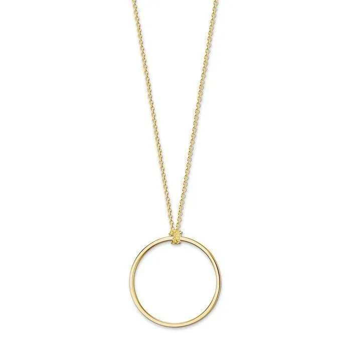 Thomas Sabo Halskette - Charm Club - Kreis Gold - X0252-413-39