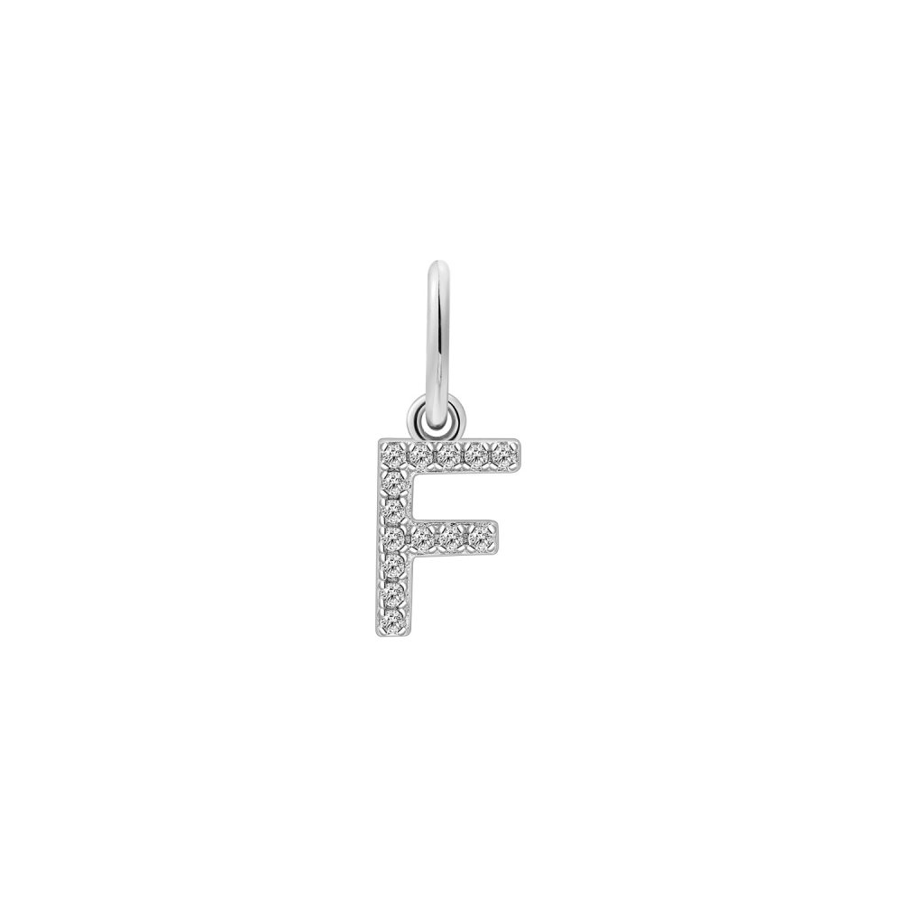 XENOX Charm - F Letter - XS10450W/F