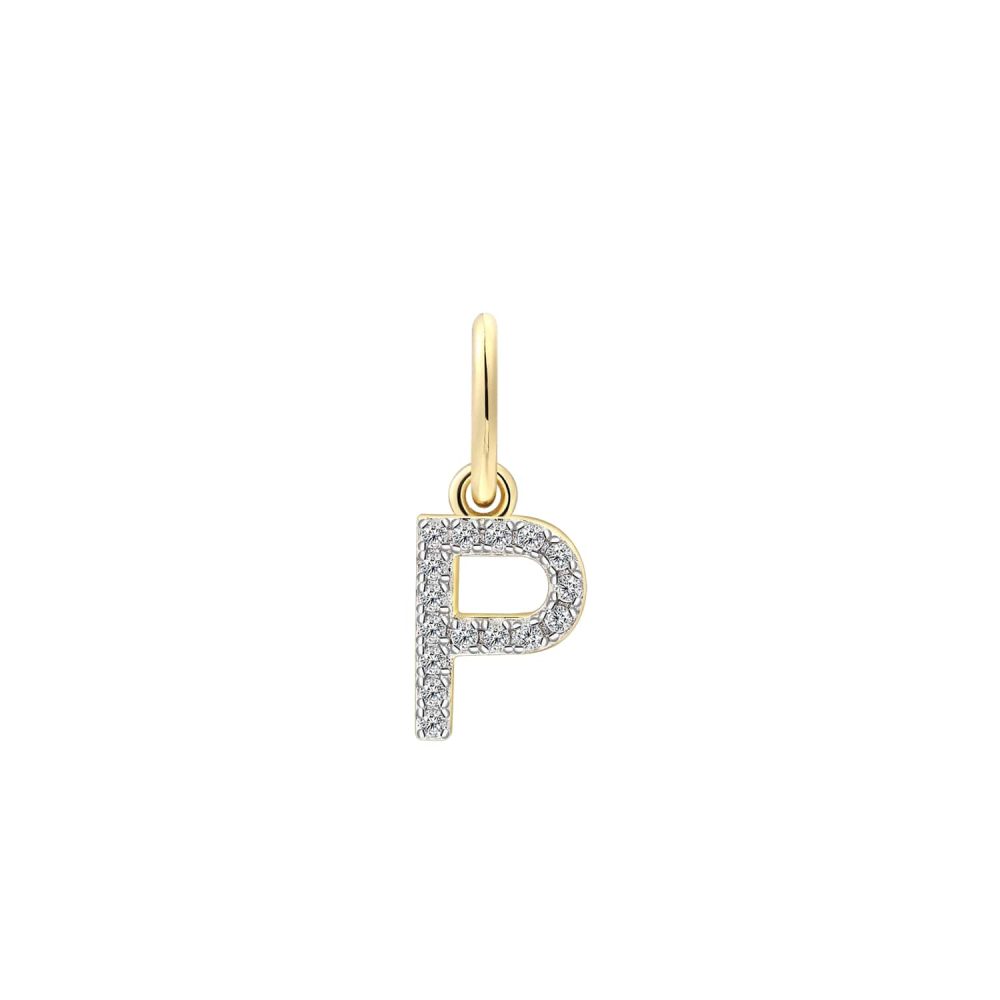 XENOX Charm - P Letter - XS10450G/P