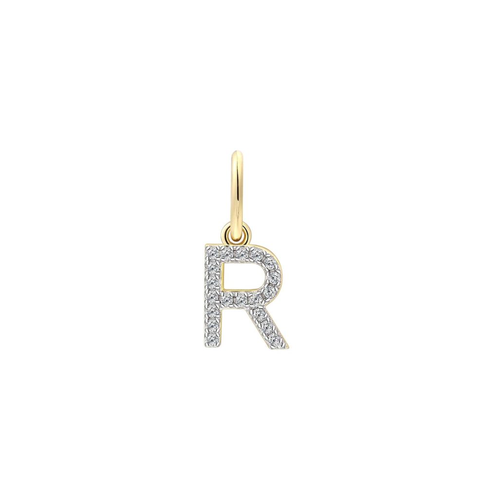 XENOX Charm - R Letter - XS10450G/R
