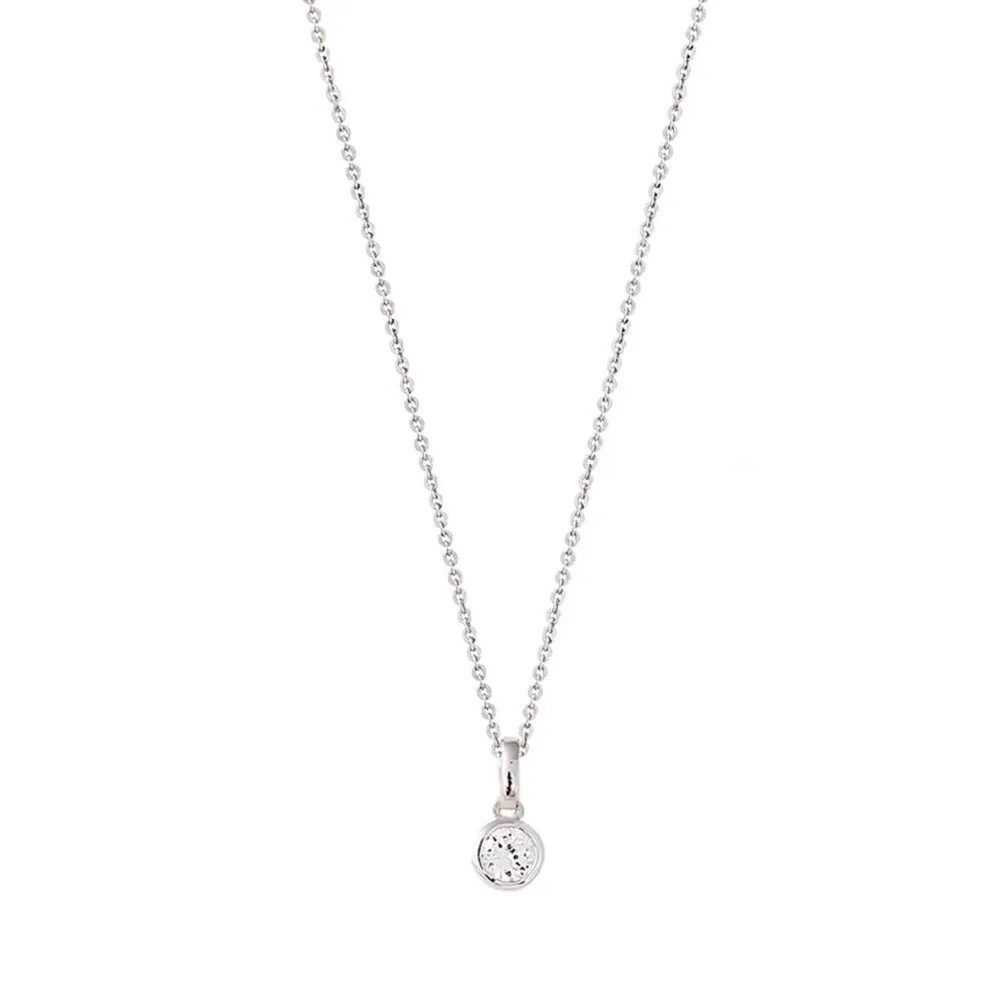 XENOX Collier - Silver Circle Zargenfassung - XS7285
