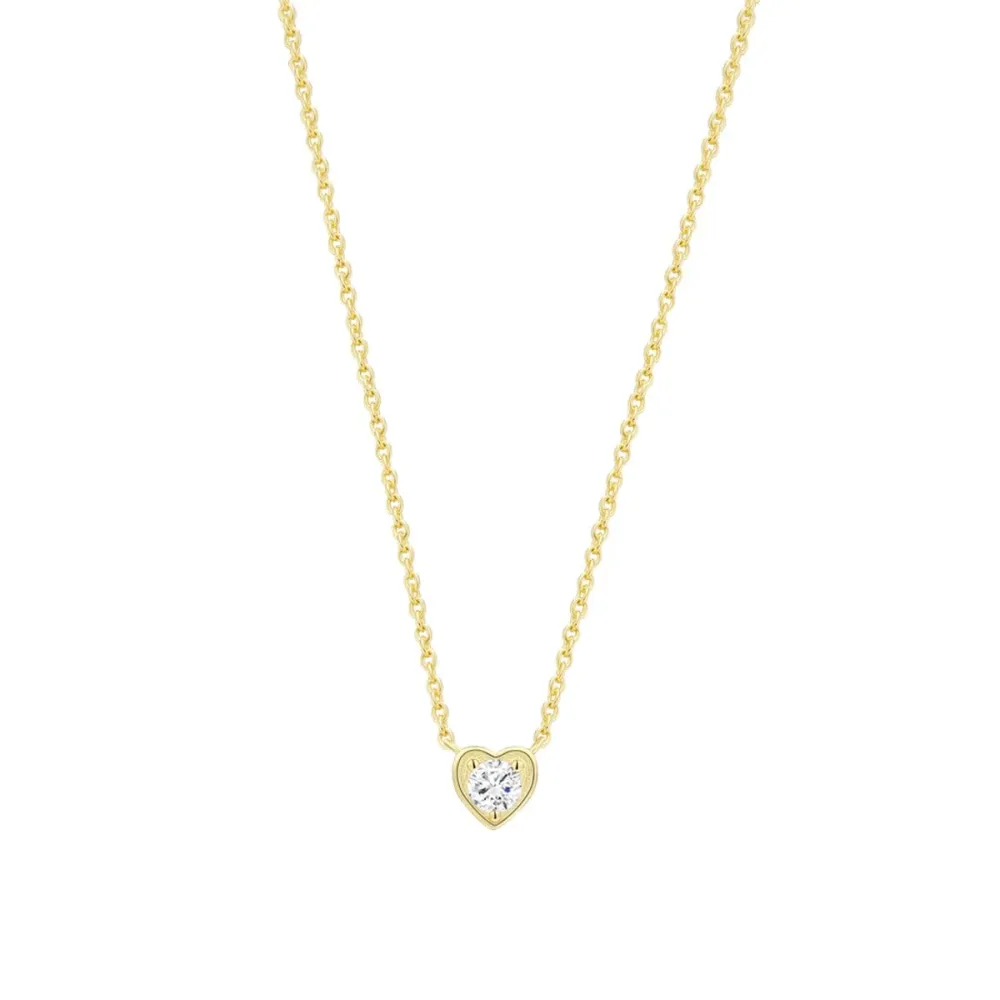 XENOX Halskette - HEART DROP - XS92020G