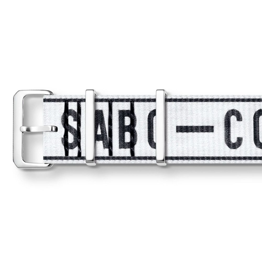 Thomas Sabo Uhrband - Code TS Nato Urban weiß - ZWA0319-276-25-20 MM