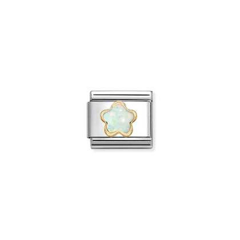 Nomination Charm - Edelsteinblüte - 030522/07