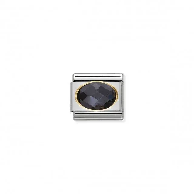 Nomination Classic - Composable Classic - Schwarzer Facett - 030601/011
