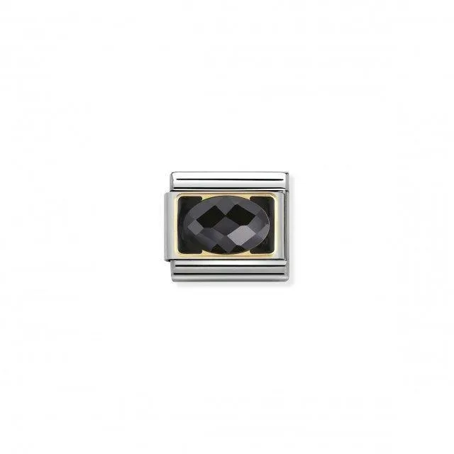 Nomination Classic - Composable Classic - Facett in Schwarz - 030608/011