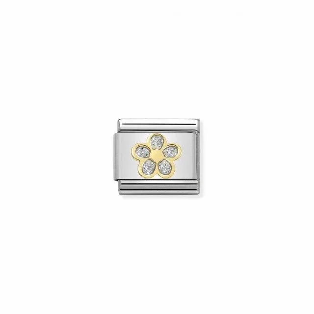 Nomination Classic - COMPOSABLE CLASSIC - GLITZER BLUME - 030220/06