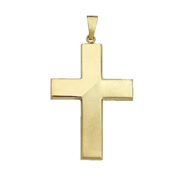 Schneider Basic Anhänger - Kreuz ? Gold - K15
