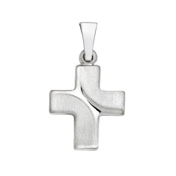 Schneider Basic Anhänger - Kreuz ? Weißgold ? K22