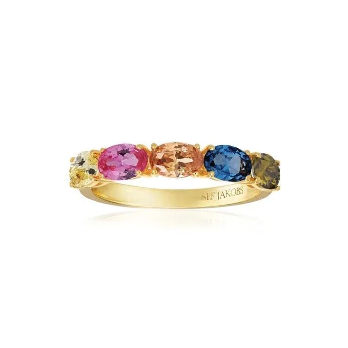 SIF Jakobs Ring - Ellisse Cinque - SJ-R2341-XCZ-YG