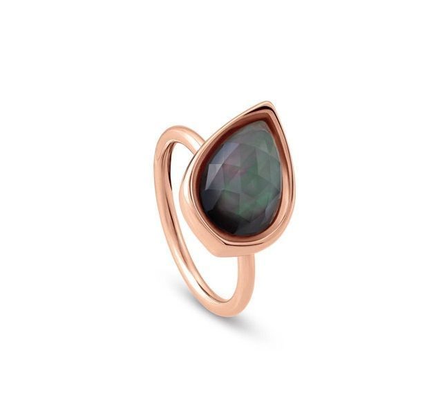Nomination Ring - Diana Tropfen Grau - 145602/002/023