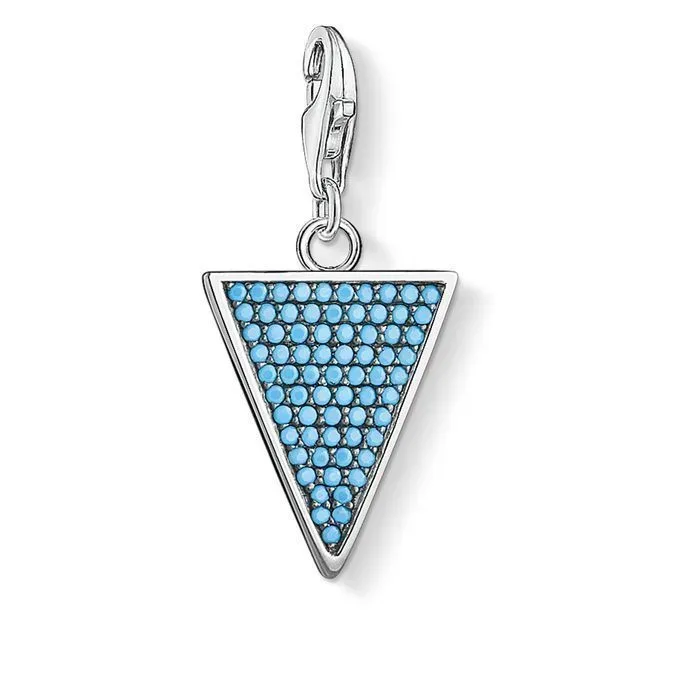 Thomas Sabo Charm - Dreieck Türkis - 1579-667-17