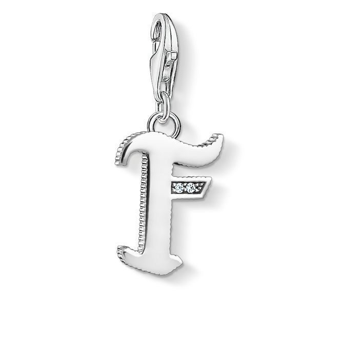 Thomas Sabo Charm - Buchstabe F Silber - 1586-643-21