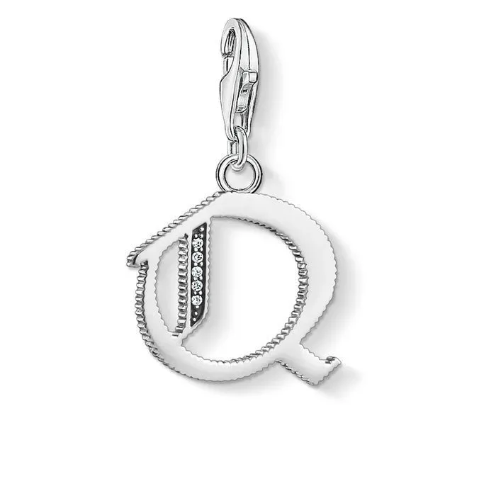 Thomas Sabo Charm - Buchstabe Q Silber - 1597-643-21