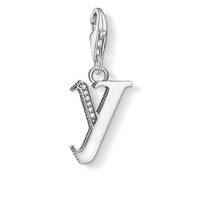Thomas Sabo Charm - Buchstabe Y Silber - 1605-643-21
