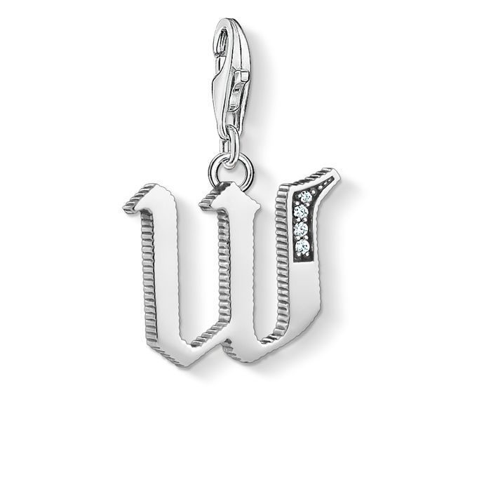 Thomas Sabo Charm - Buchstabe W Silber - 1603-643-21
