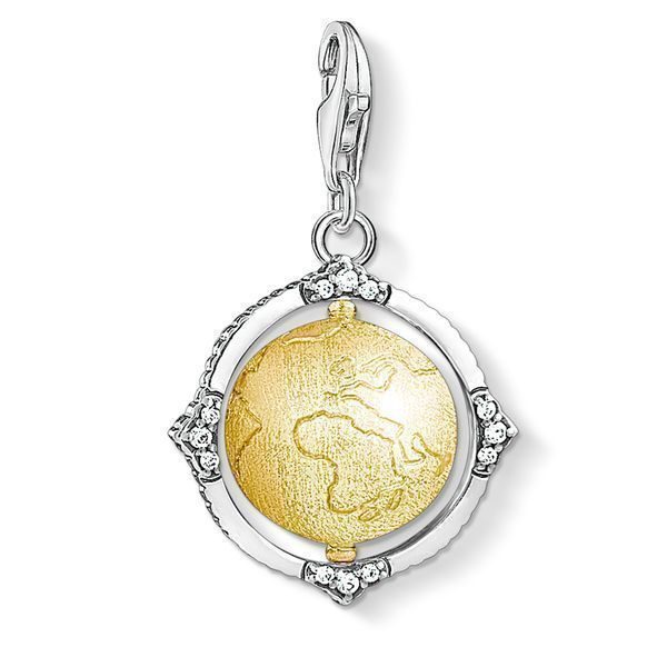 Thomas Sabo Charm - Charm Club - Vintage Weltkugel - 1711-849-39