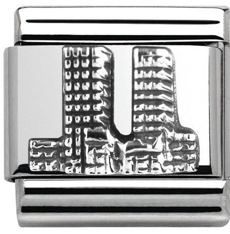 Nomination Classic - Around The World - Edelstahl Silber - World Trade Center - 330105/03