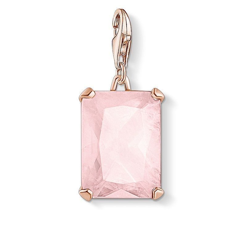 Thomas Sabo Charm - Große Stein Rosa - 1843-536-9