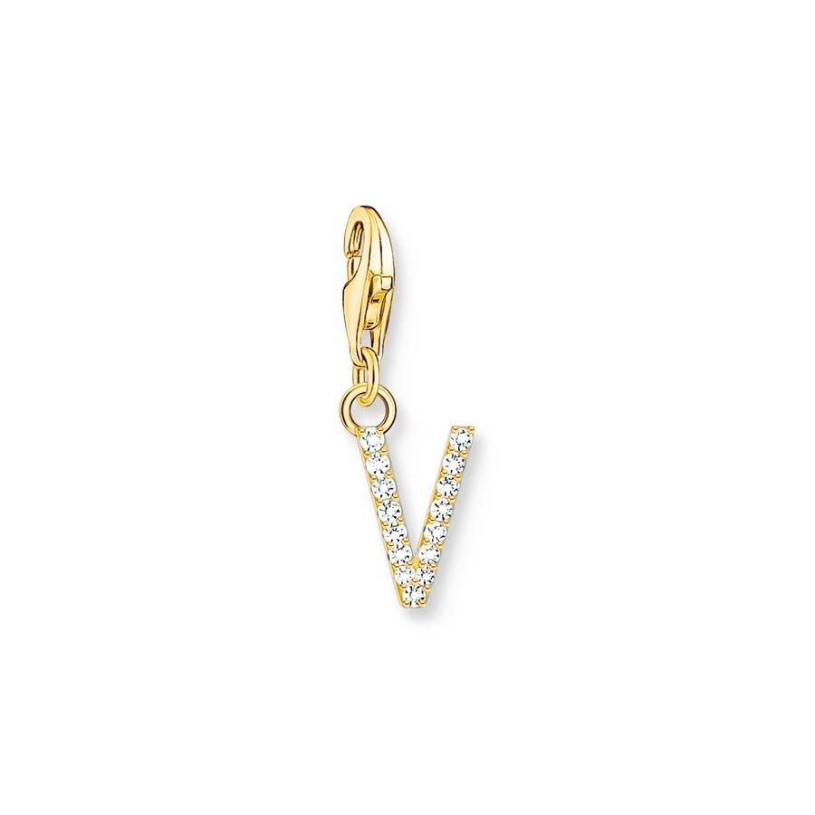 Thomas Sabo Charm - Charmista Buchstabe V - 1985-414-14