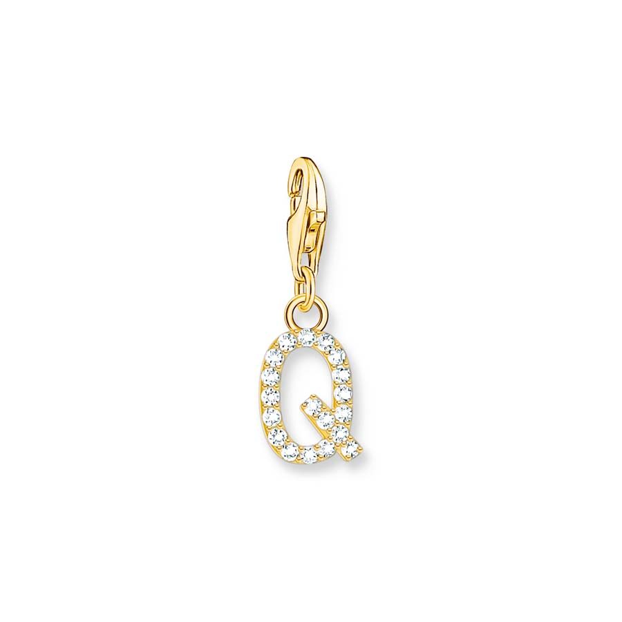 Thomas Sabo Charm - Charmista Buchstabe Q - 1980-414-14