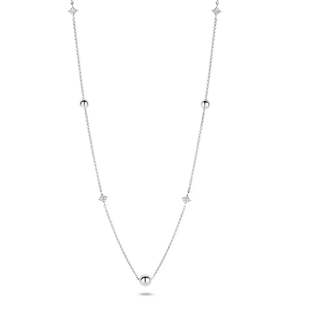 FJF JEWELLERY Halskette - Bella Stars and Balls - FJF0010046SWH
