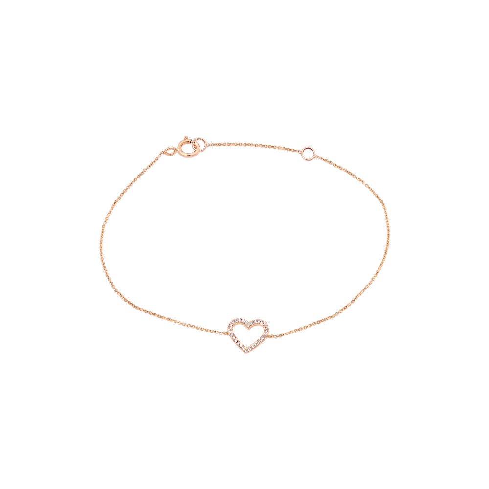 ELLA Juwelen Armband - Herz - EL00393.BR.PG