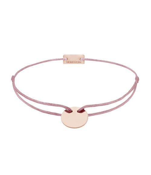 Momentoss Filo Armband - Textil - Rotbraun - Rosé - 21200027