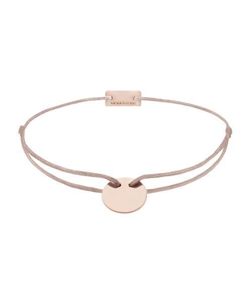Momentoss Filo Armband - Textil - Beige - Rosé - 21200033