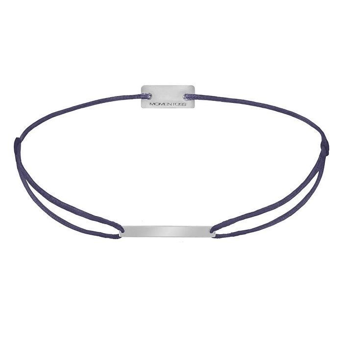 Momentoss Filo Armband - Gravurplatte rechteck lang - 21205090