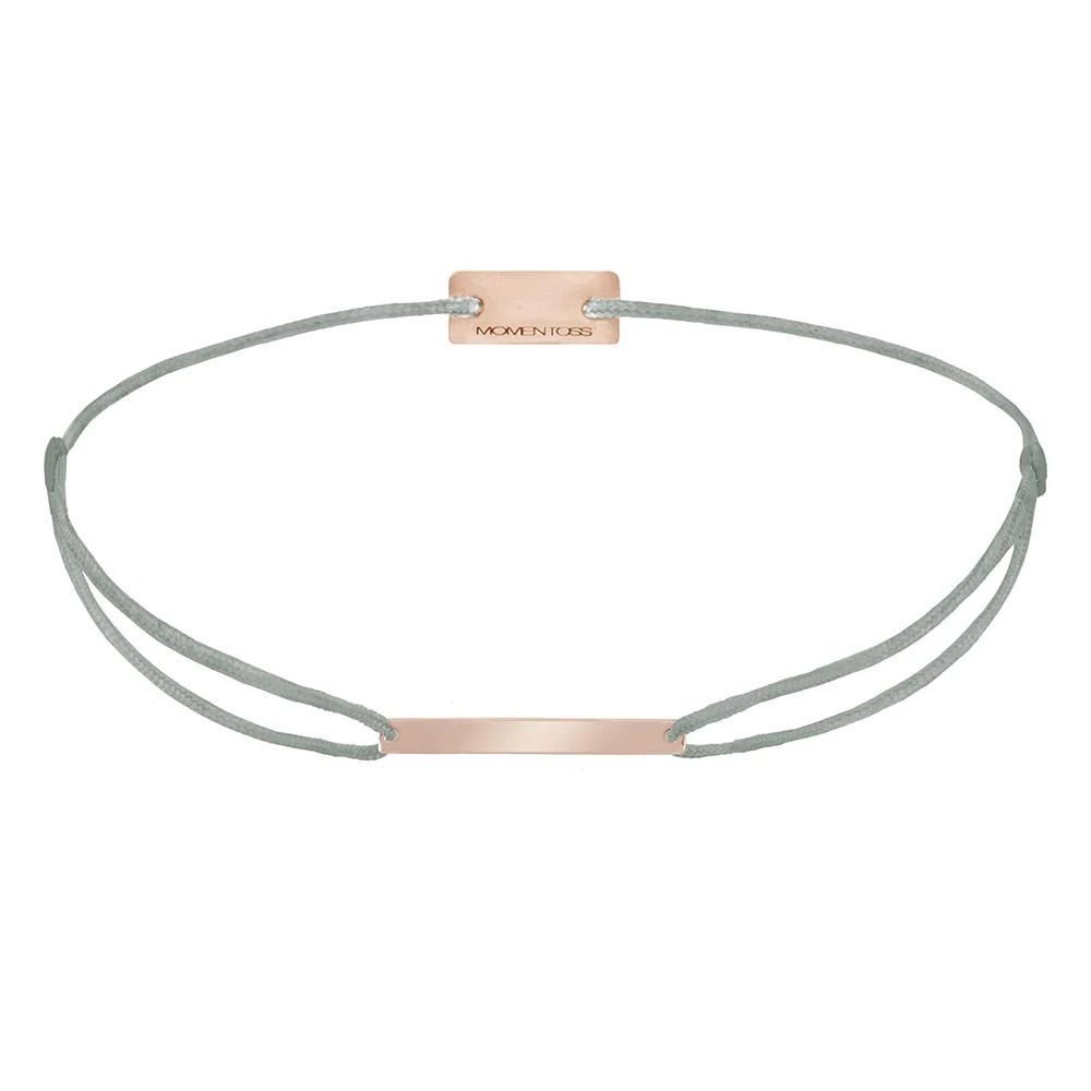 Momentoss Filo Armband - Gravurplatte rechteck lang - 21205140