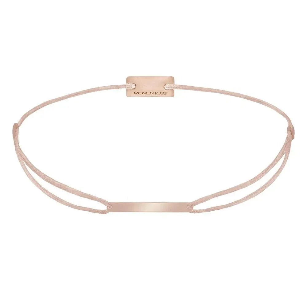 Momentoss Filo Armband - Gravurplatte rechteck lang - 21205136