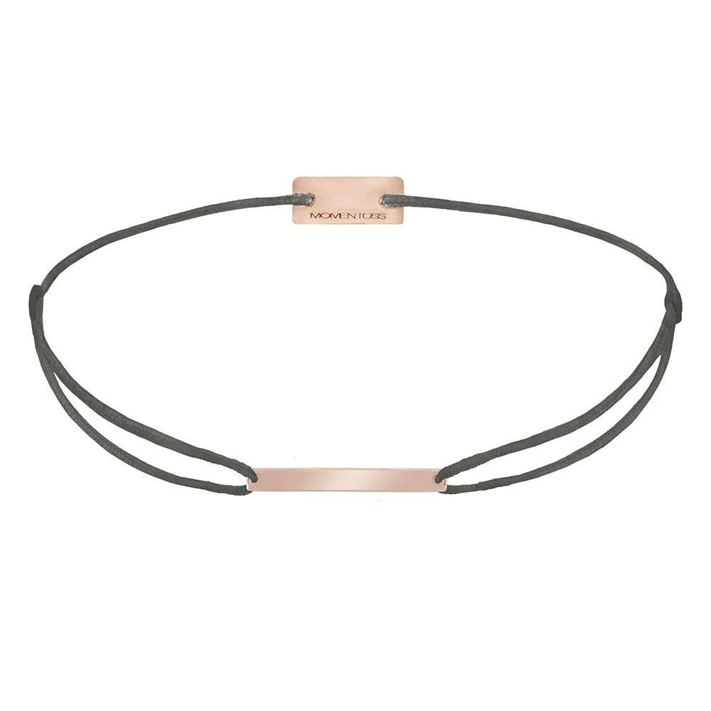 Momentoss Filo Armband - Gravurplatte rechteck lang - 21205139