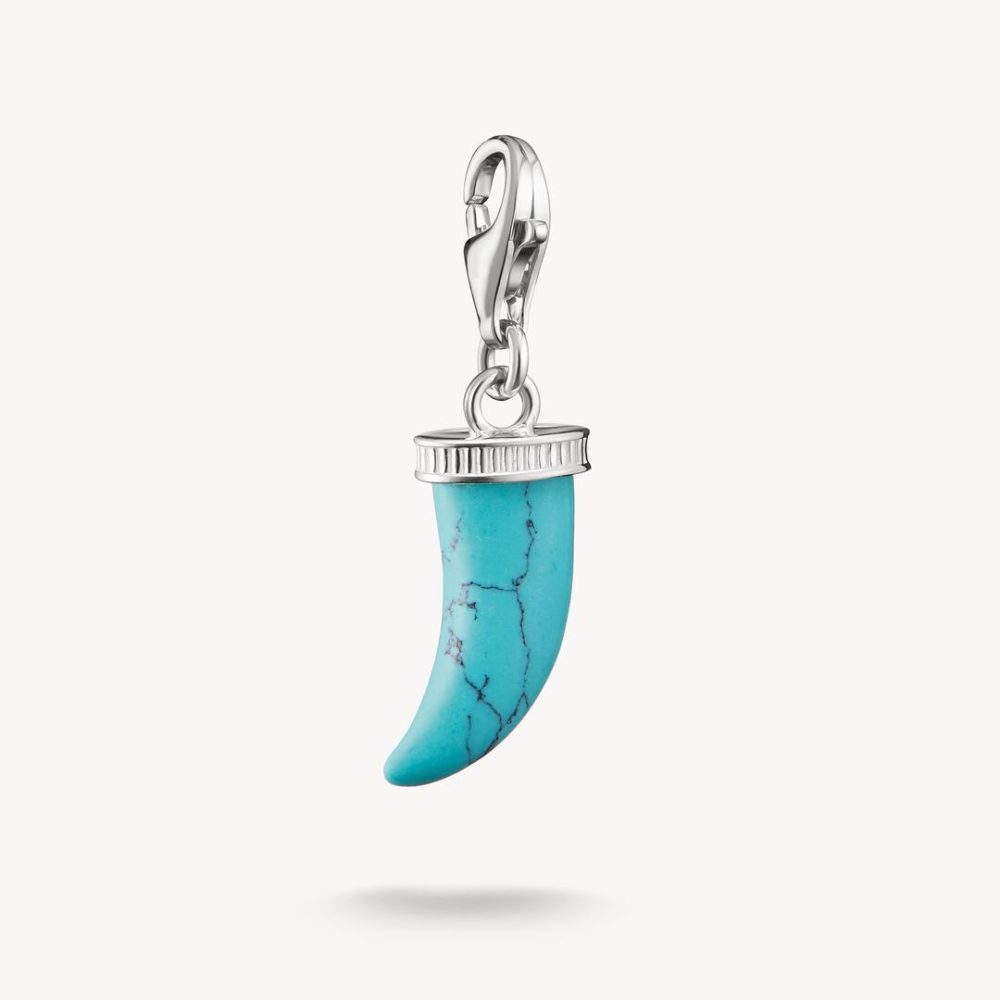 Thomas Sabo Charm - Zahn Türkis - 2235-404-17
