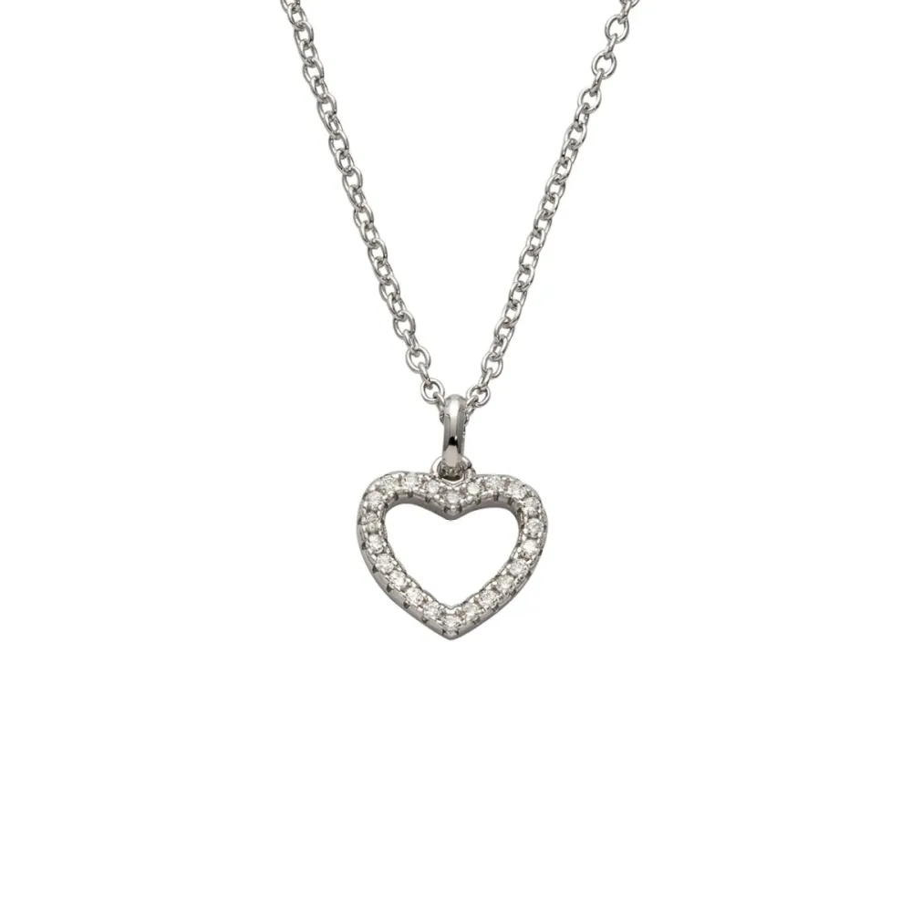 Auranto Collier - Silbercollier Herz - M262078