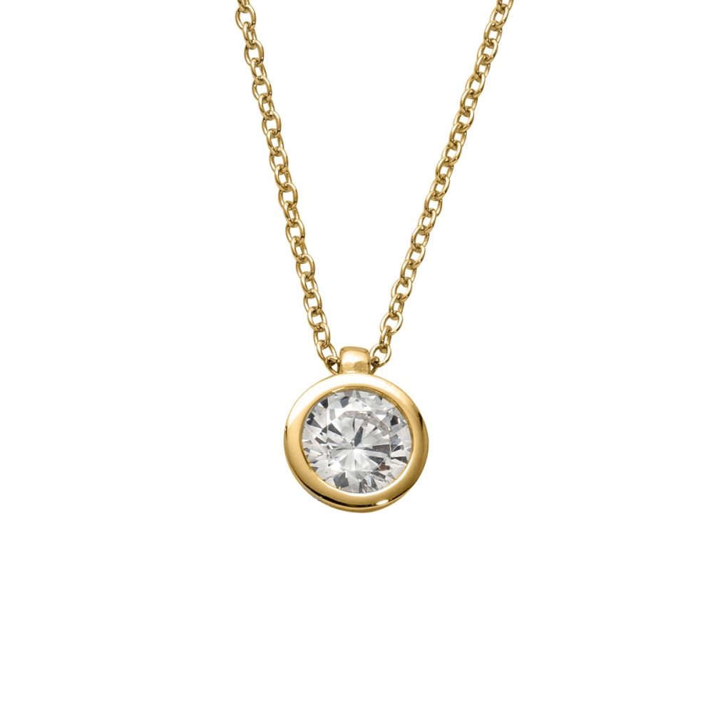 Auranto Collier - Silbercollier 7.5mm gold - M262121