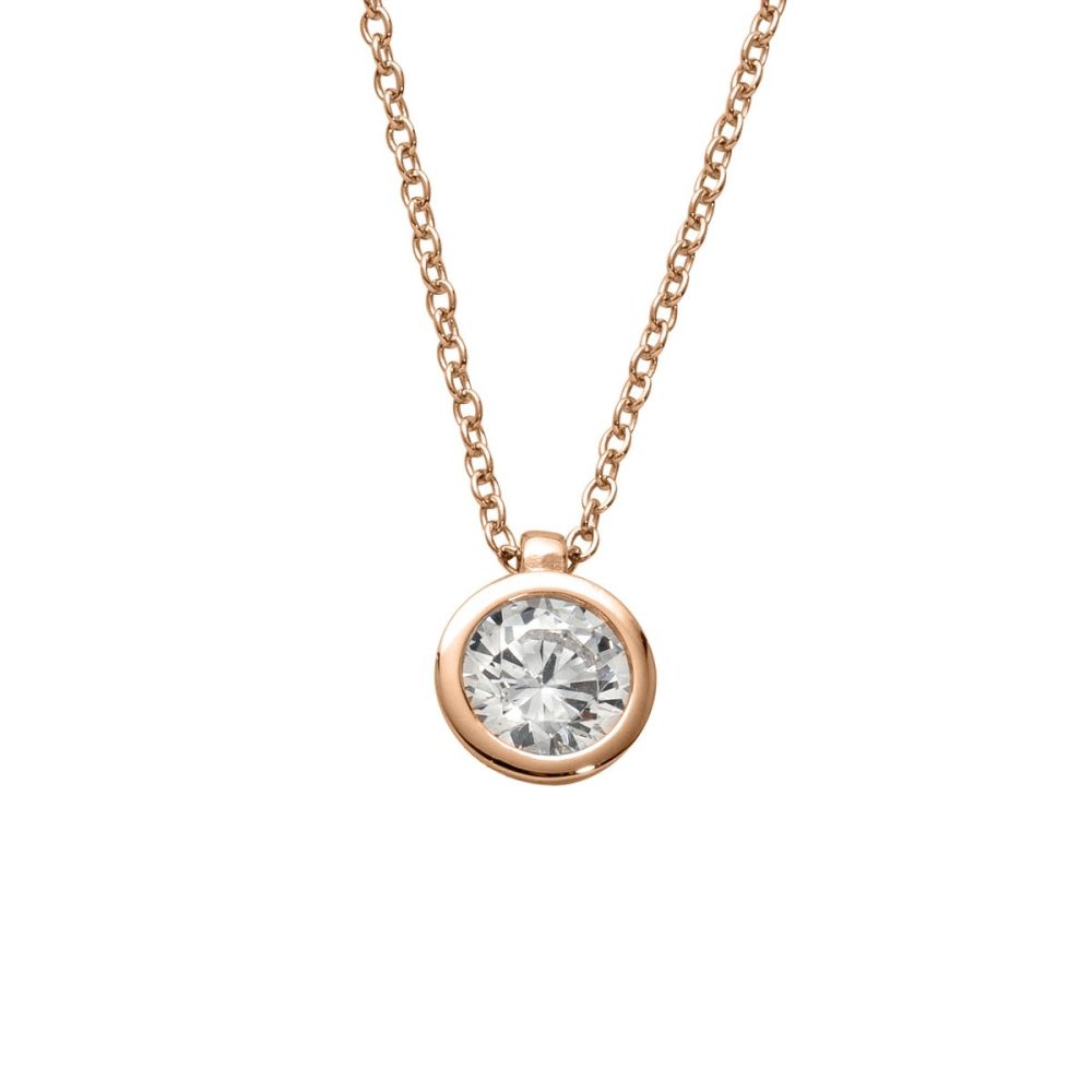 Auranto Collier - Silbercollier 8.5mm rose - M262125