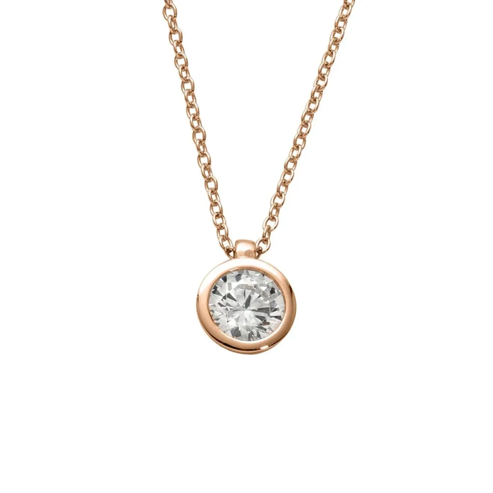 Auranto Collier - Silbercollier 6.5mm rose - M262123