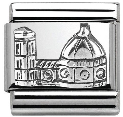 Nomination Classic - Around The World - Edelstahl Silber - Duome de Firence - 330105/14