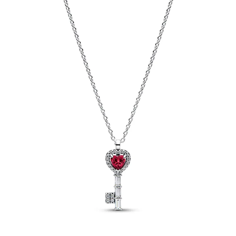 Pandora Halskette - Heart key - 394392C01-45