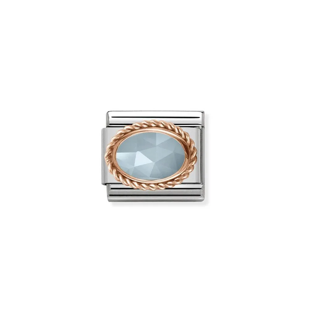 Nomination Classic - Composable Classic - Aquamarin-Stein - 430507/31