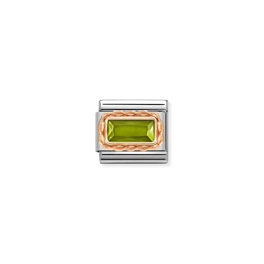 Nomination Classic - COMPOSABLE CLASSIC PERIDOT GREEN - 430604/033