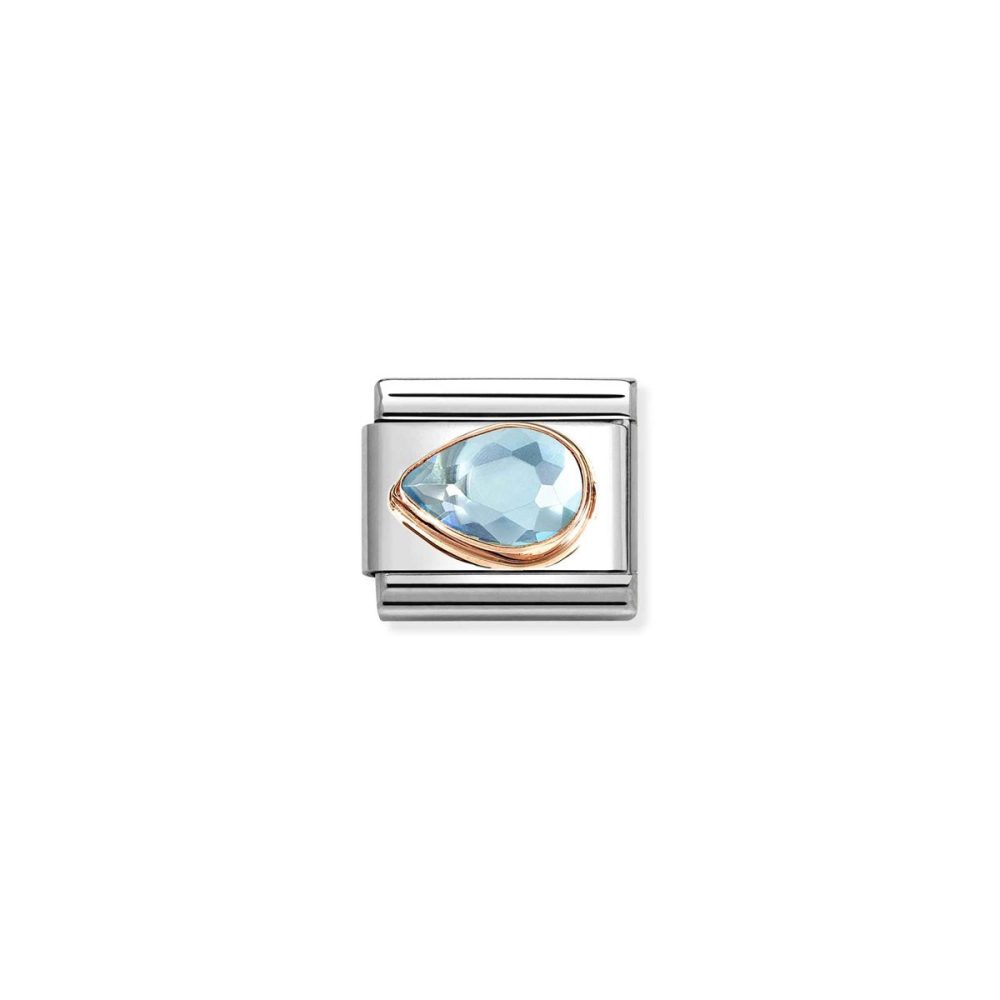 Nomination Charm - COMPOSABLE CLASSIC FACETTIERTE CZ-TROPFEN (Links) - 430605/006