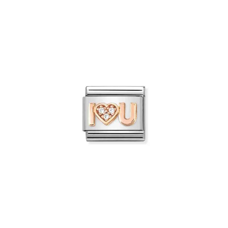 Nomination Classic - COMPOSABLE CLASSIC I HEART YOU - 430305/36