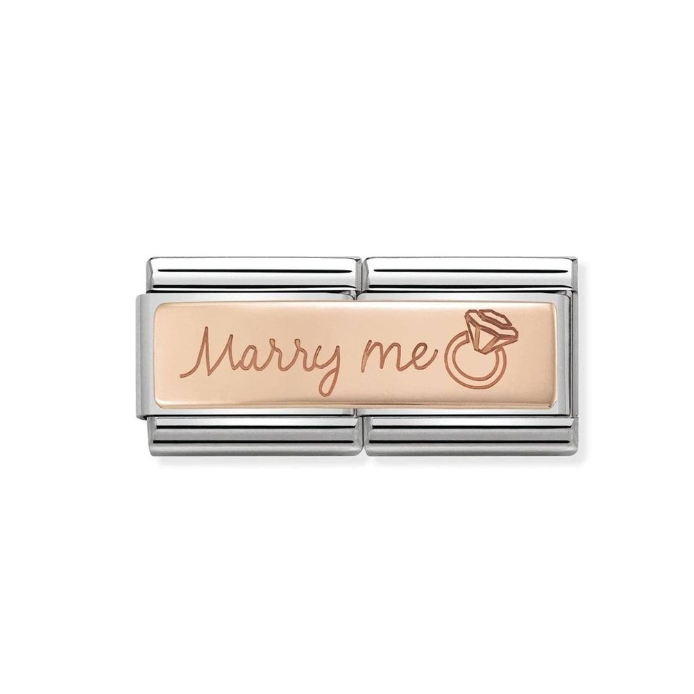 Nomination Classic - Doppel Composable Classic - Marry Me - 430710/03